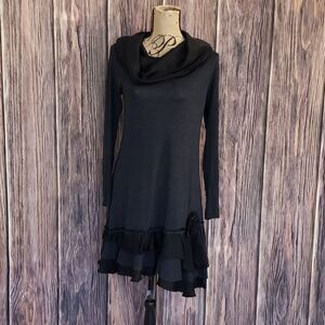 Canal Dress with Rossette Detail